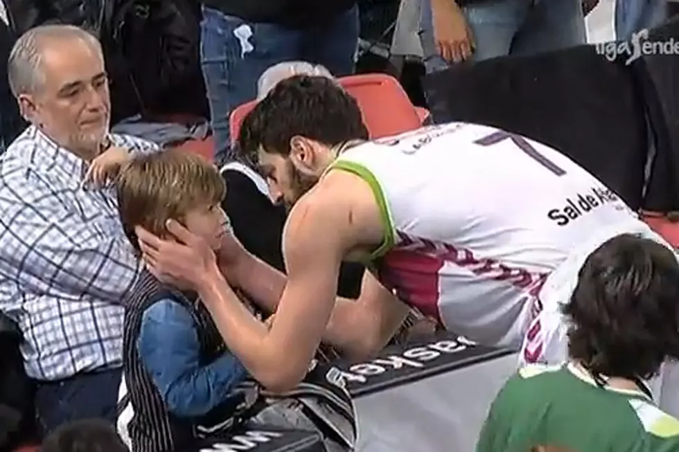 Basketball Brawl Ends With Player Apologizing to Kid