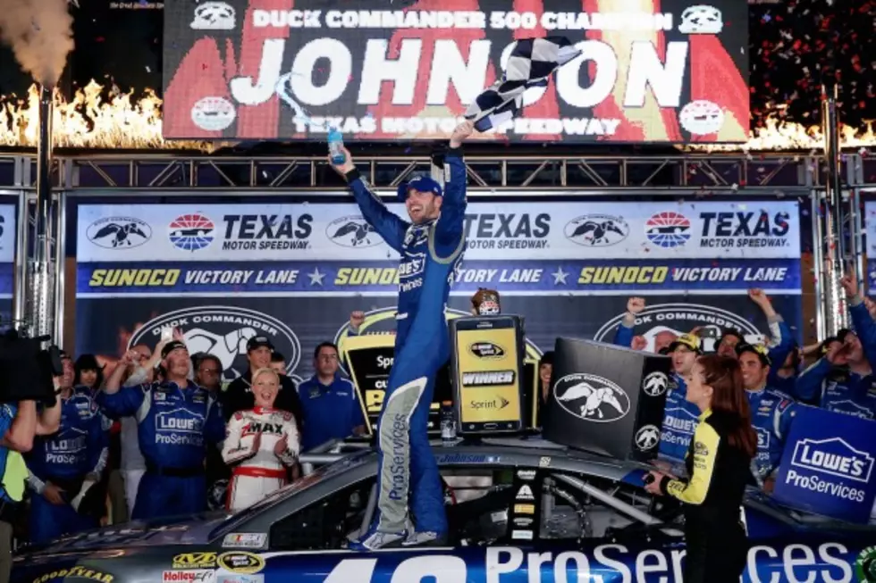 Jimmie Johnson Surges To Another NASCAR Sprint Cup Win In Texas