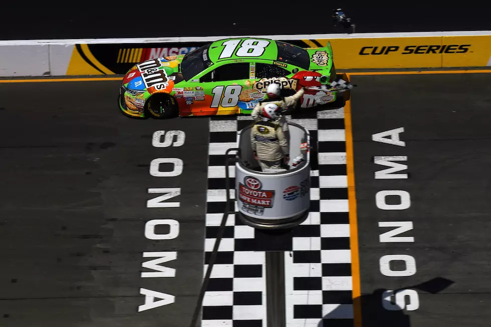 Kyle Busch Edges Brother Kurt For Sprint Cup Series Win at Sonoma