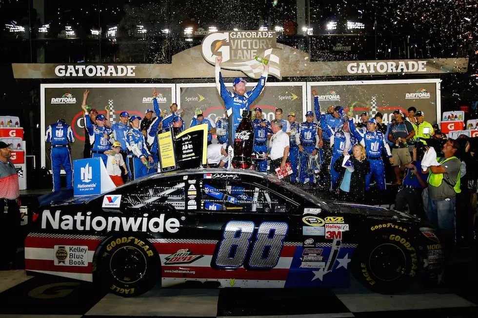 Dale Earnhardt Jr. Wins NASCAR's Delayed Coke Zero 400 Late Night at Daytona