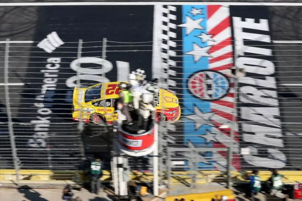 Logano Wins NASCAR’s Bank of America 500