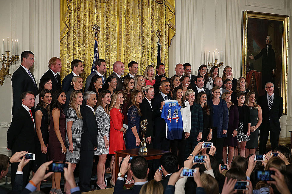 President Obama Has Some ‘Kick Ass’ Words for Women’s National Soccer Team