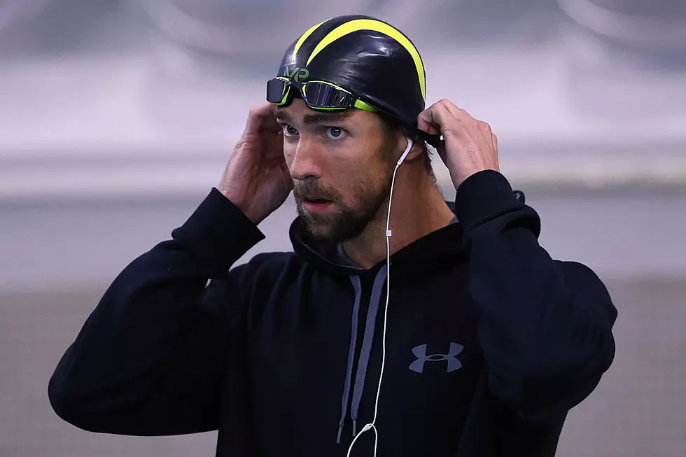 Michael Phelps Strips at Arizona State Game — For Good Reason