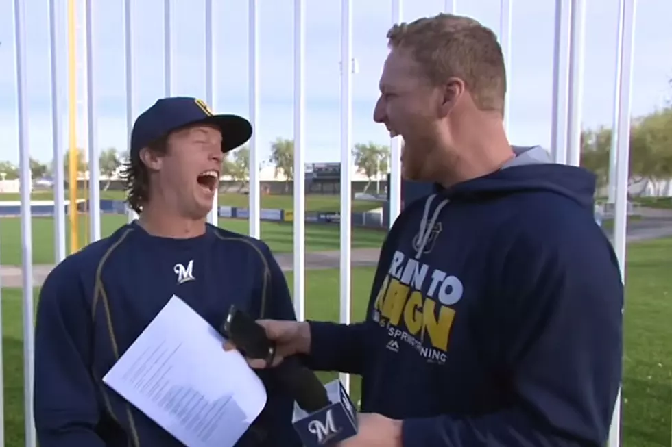 Brewers Outfielder Brett Phillips Has Wildly Demented Laugh