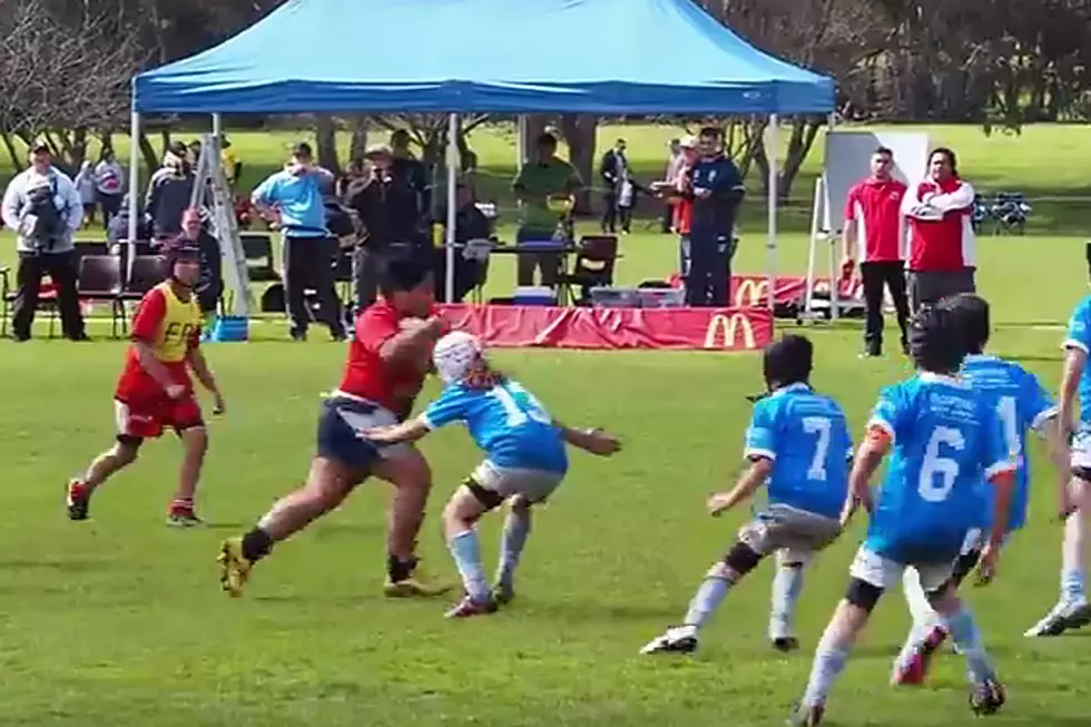 9-Year-Old Boy Is a Dominating, Steamrolling Rugby Monster