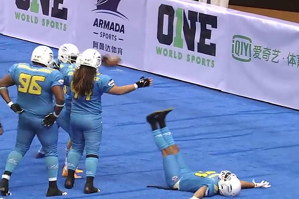 Chinese Arena Football TD Celebrations Are All-World, All-Pro Ridonculous