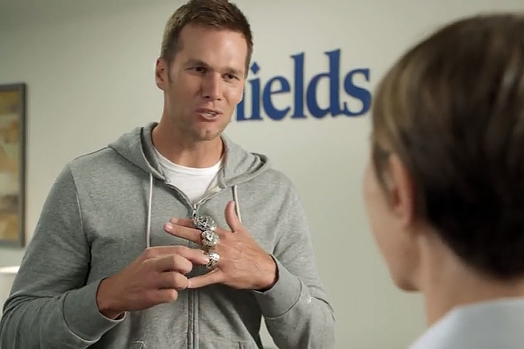 Five count'em Five Super Bowl Rings for Tom Brady (forgot 