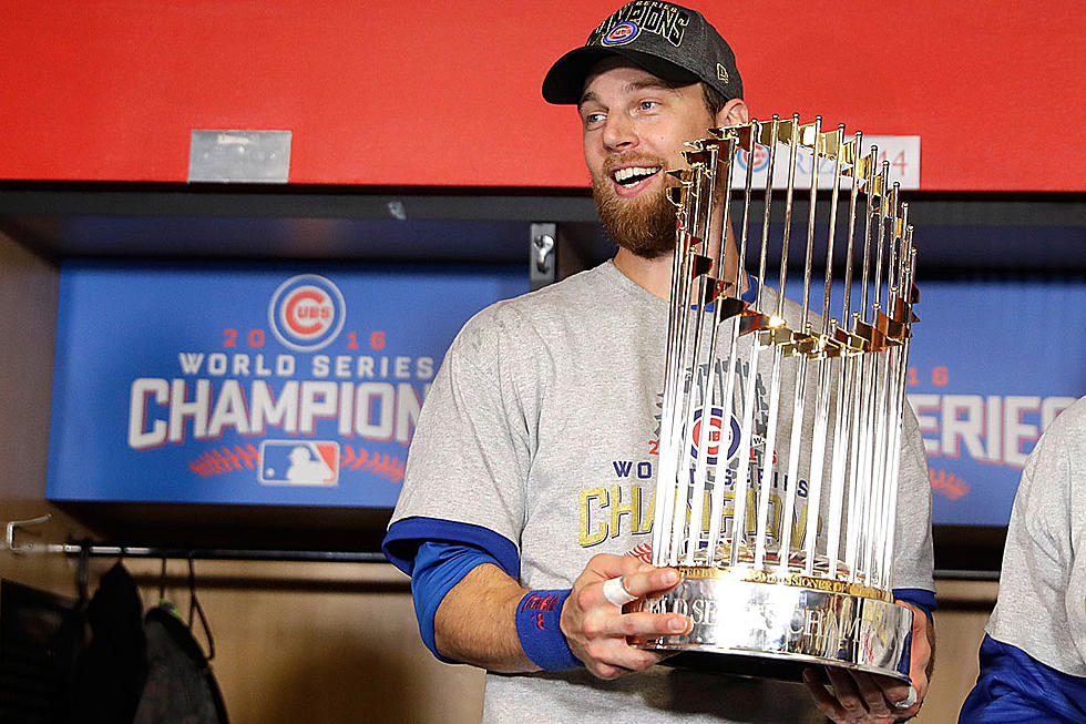 World Series MVP Ben Zobrist Signs Autographs at His House