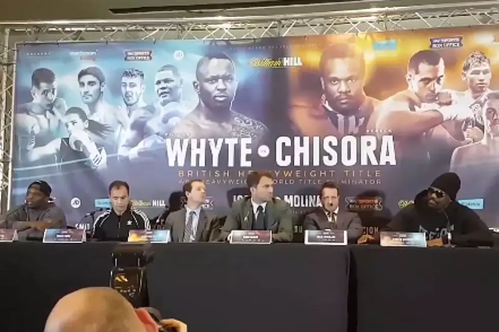 Ticked-Off Boxer Throws Table During Wildly Violent Pre-Fight Press Conference
