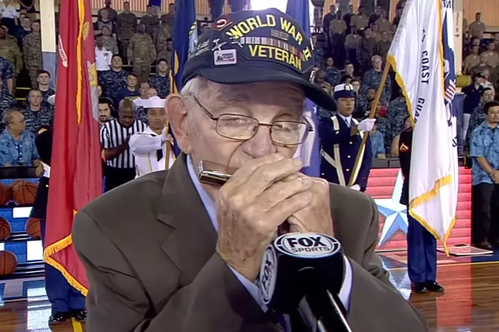 World War 2 Vet’s Pre-Game Harmonica National Anthem Is America At Its Awesomest