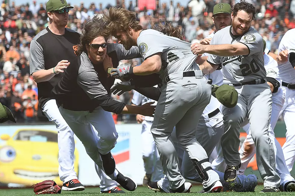 Why Did Bryce Harper Aimlessly Toss Helmet During Nasty Brawl?