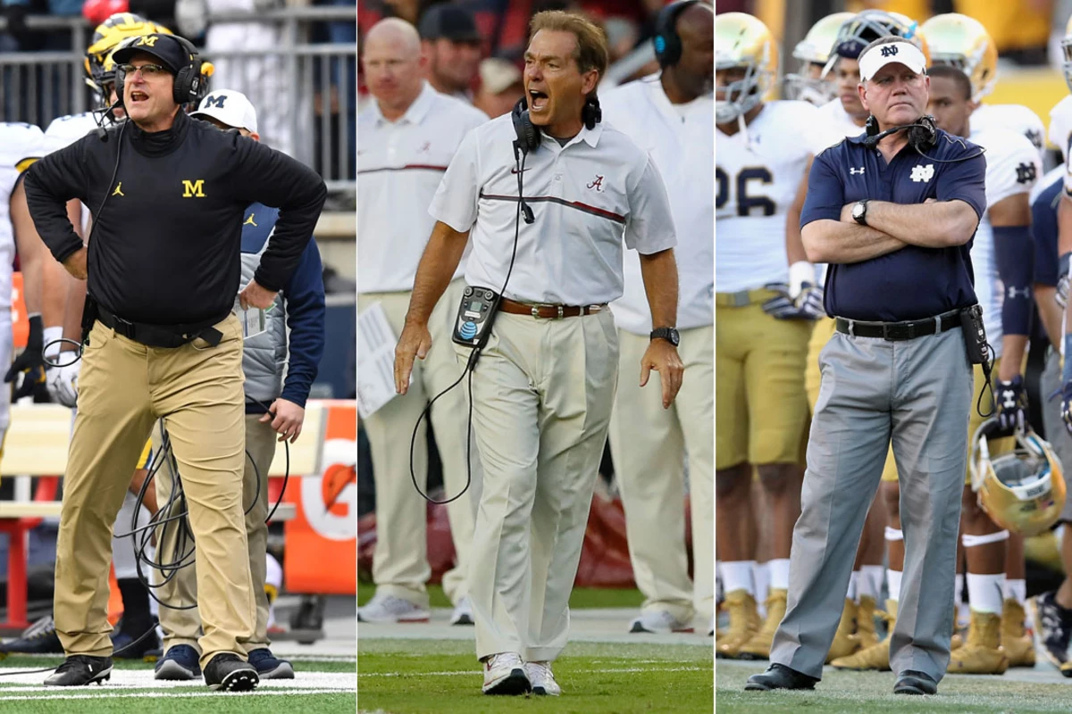 The Most Overrated College Football Coach Is Who?