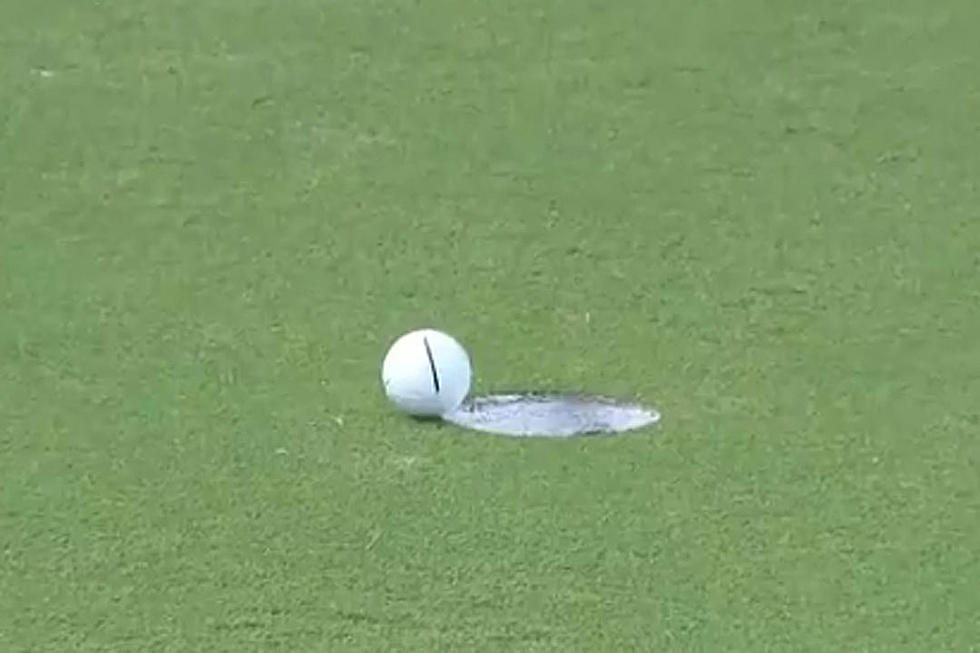 Putt Hangs on Cup for 12 Long Seconds Before Going In