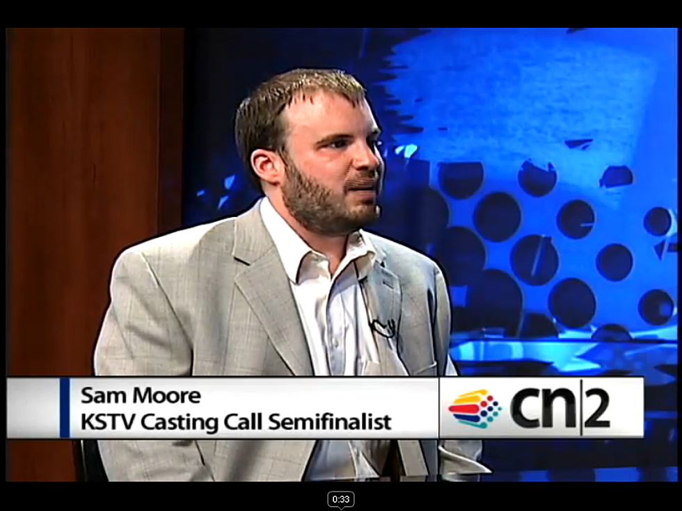 Sam the Intern on Set on Kentucky Sports Television [VIDEO]