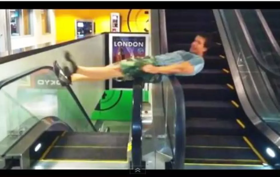 Funny Stuff — And, Another Reason It’s Good Town Square Mall Has No Escalators [Video]