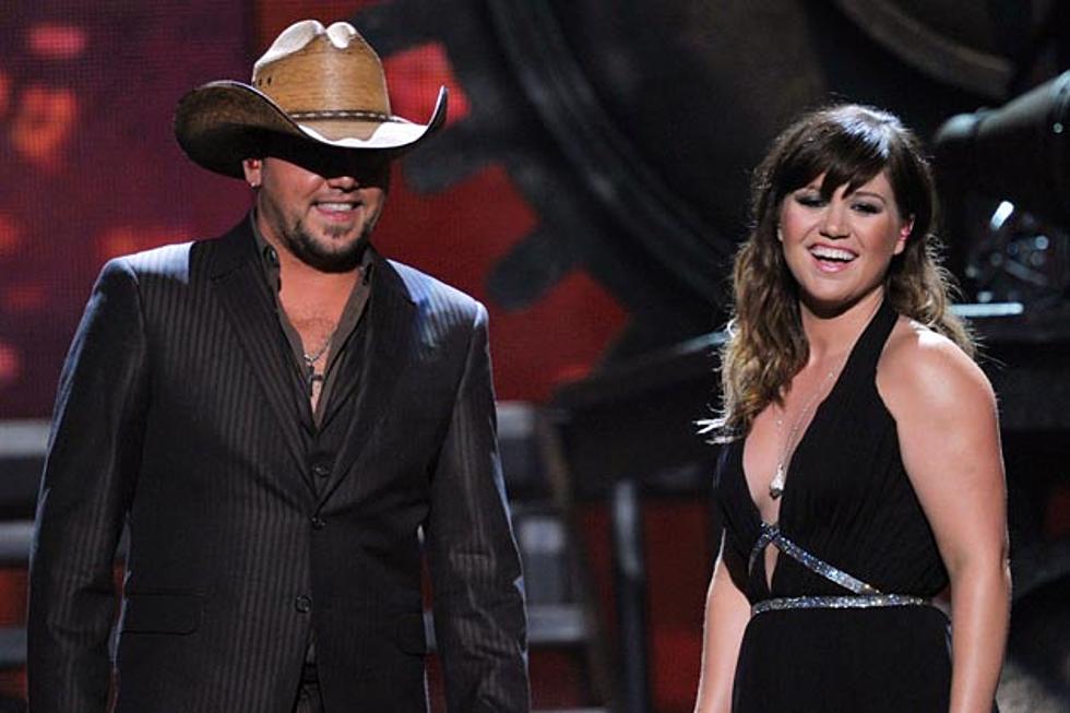 Jason Aldean and Kelly Clarkson Win Single Record of the Year for ‘Don’t You Wanna Stay’ at 2012 ACM Awards