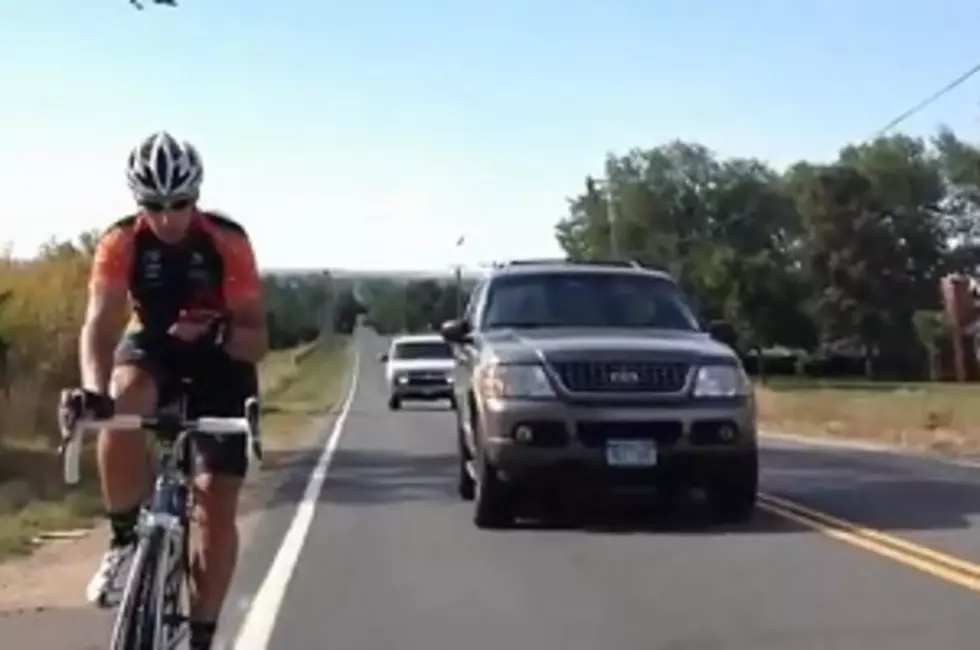 Cyclist Harassed By Irritable Motorist [VIDEO]