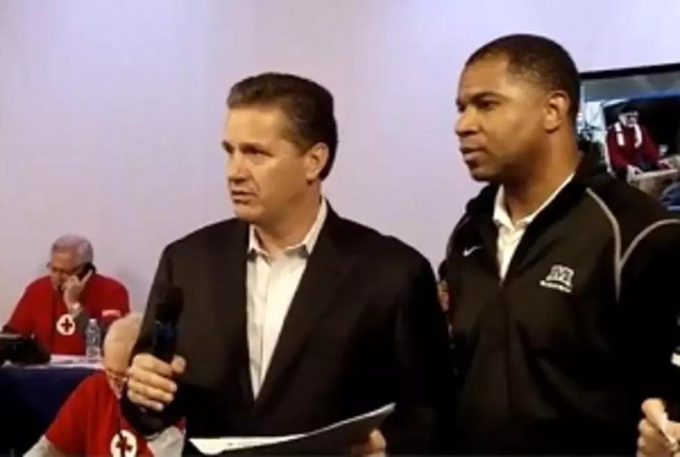 Coach Cal, Wildcats Raise Nearly $1M in Hurricane Sandy Relief Effort [VIDEO]