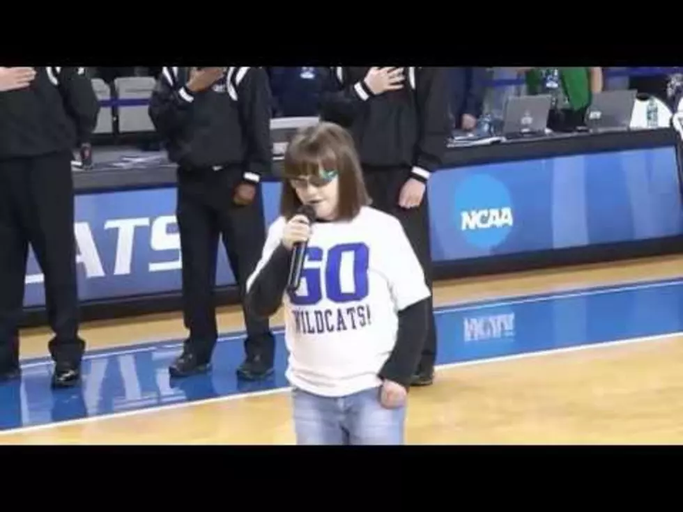 16-Year-Old Blind Girl Sings National Anthem at UK Lady Wildcats Game [Video]