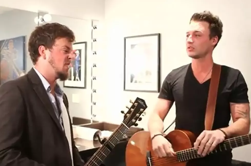 Why Is Eric Gunderson of Love & Theft Screaming Like a Girl? [VIDEO]