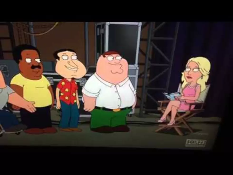Carrie & Taylor on Family Guy