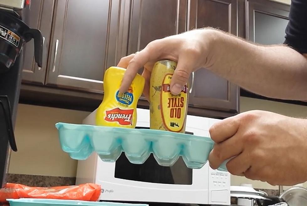 Egg Carton Life Hack Will Help You Get the Most Out of Your Mustard [VIDEO]