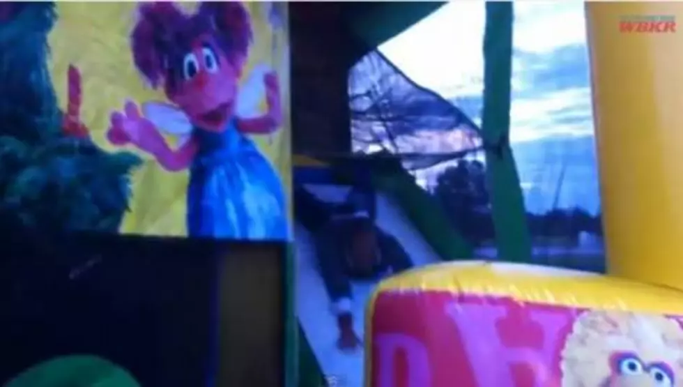 Chad & Brett Raid the Bouncy House at Relay For Life [Video]