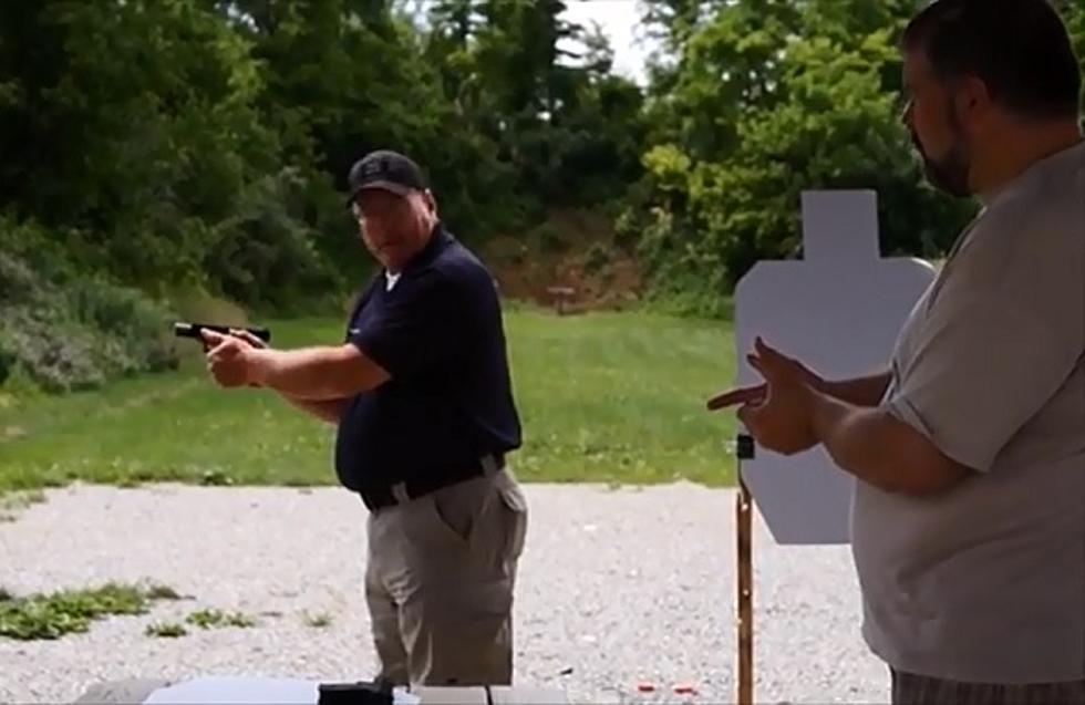 Dave Spencer Learns Gun Safety at Red Brush Gun Range [VIDEO]