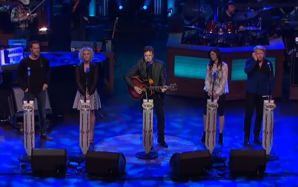 Vince Gill and Little Big Town Dedicate Opry Performance of ‘Go Rest High on That Mountain’ to a Good WBKR Friend [VIDEO]
