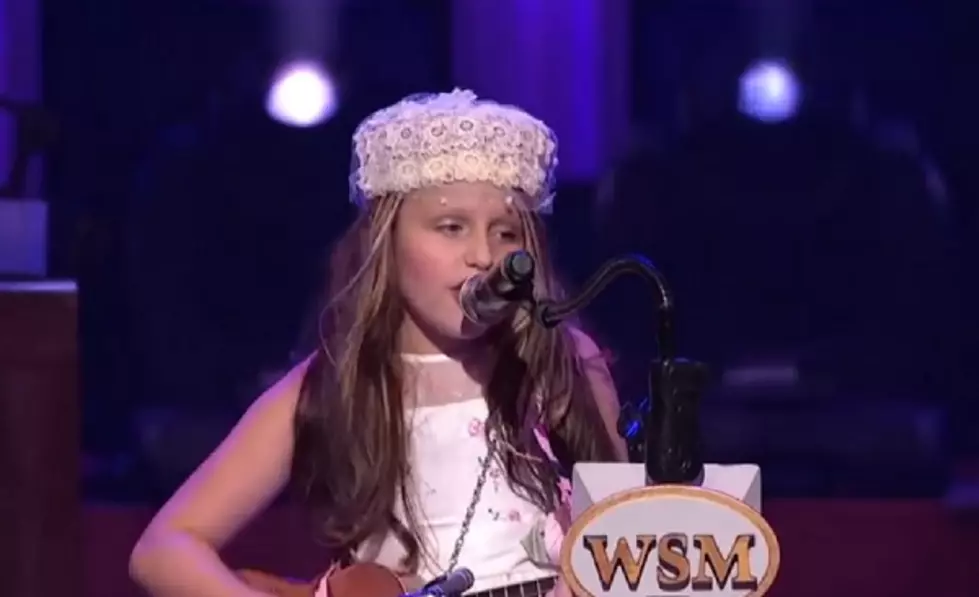 Opry Spotlight: Little EmiSunshine Belts Out &#8216;Johnny, June, and Jesus&#8217; Like She&#8217;s Been Doing It 20 Years&#8230;and That&#8217;s Impossible [VIDEO]