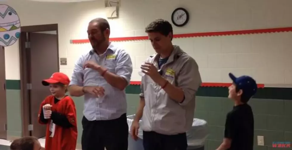 Chad and Brett Eat Bugs at Meadowlands Elementary [Video]