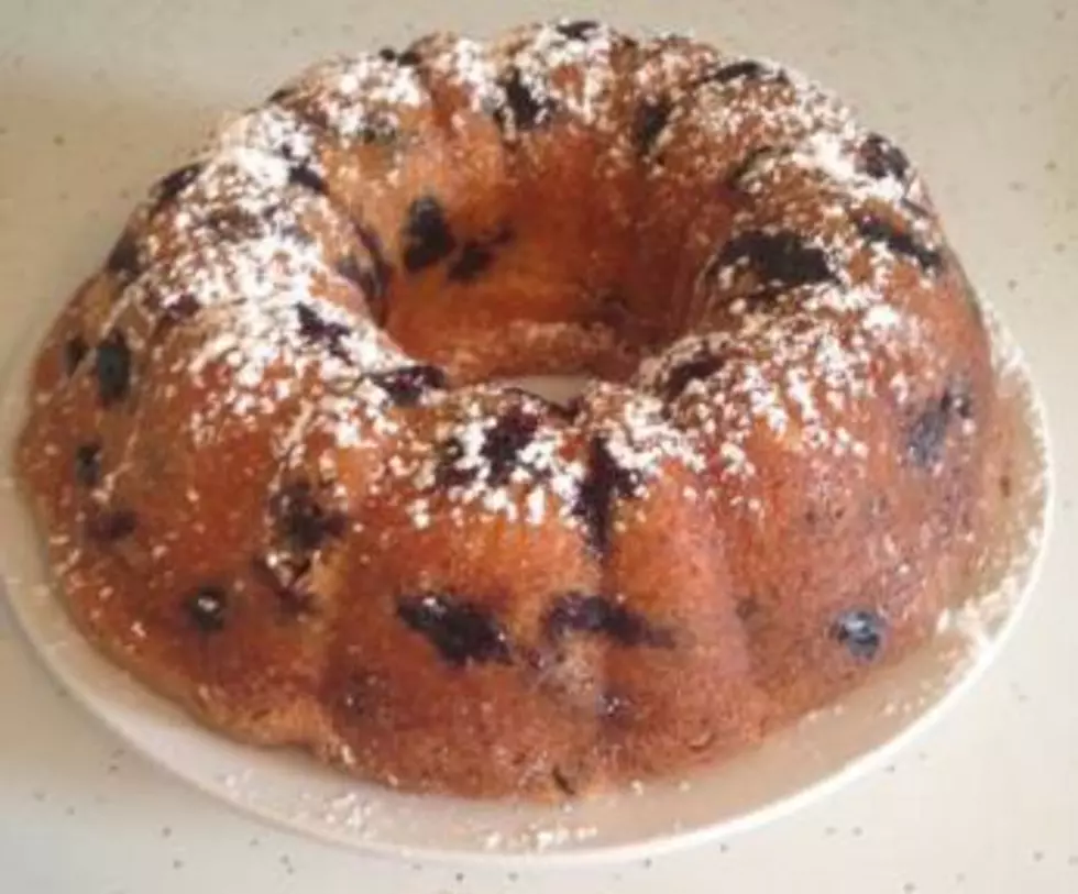 What’s Cookin’?: Blueberry Cream Cheese Pound Cake [Recipe]