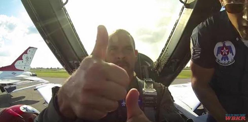 Chad Rides with the United States Air Force Thunderbirds [Video]