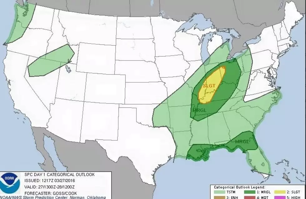 Tristate Faces Severe Weather Threat for Easter Sunday [Forecast]