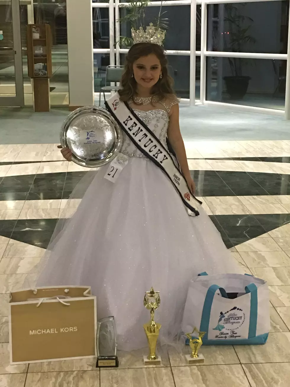 Madisyn Montgomery Crowned Miss Kentucky Bluegrass Jr. Teen