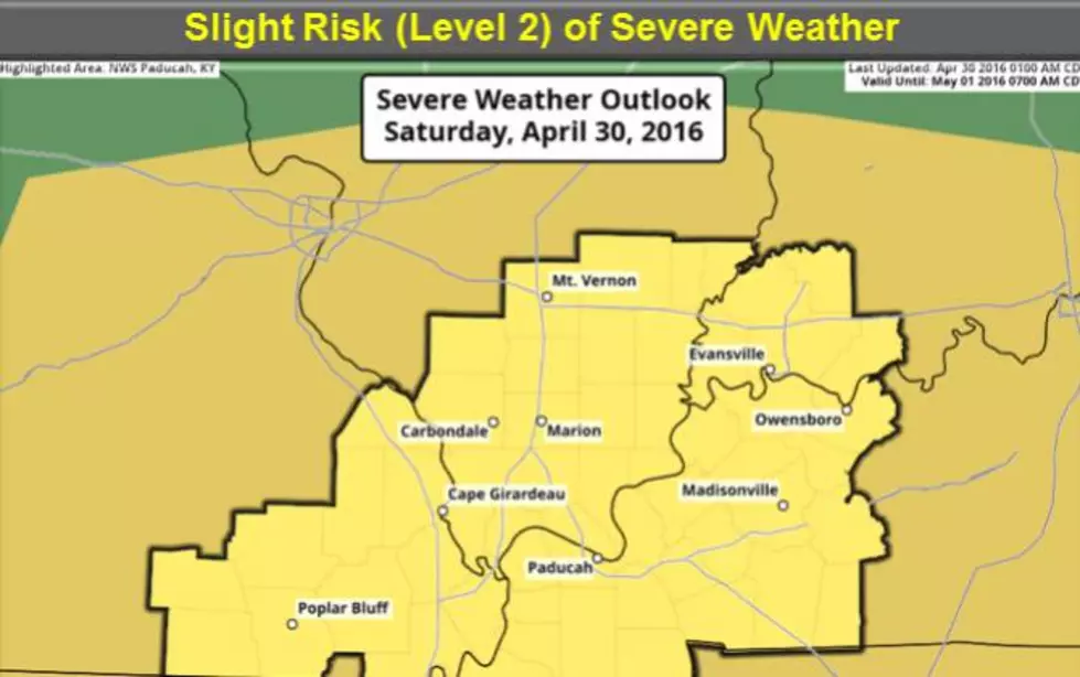 Slight Risk of Severe Weather in Tristate for Saturday [Forecast]