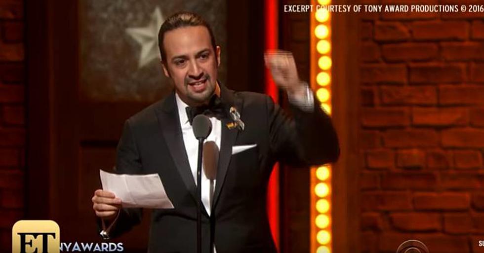 Lin-Manuel Miranda’s Orlando-Inspired Tony Award Acceptance Speech [Video]