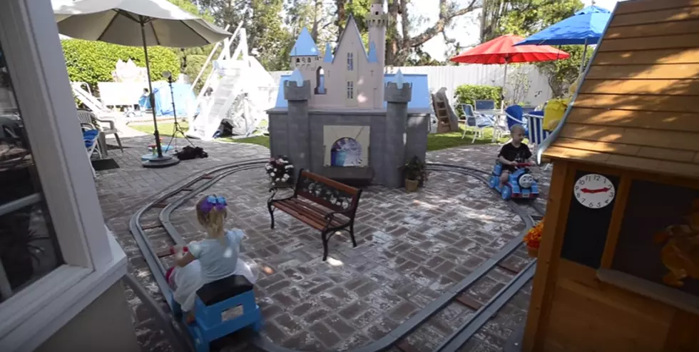 Former Engineer Builds Mini-Disneyland In Backyard [VIDEO]