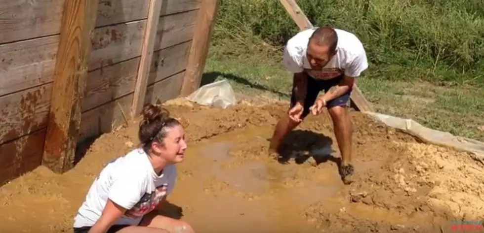 Chad & Angel Tackle the Mud Run Course at Diamond Lake [Videos]