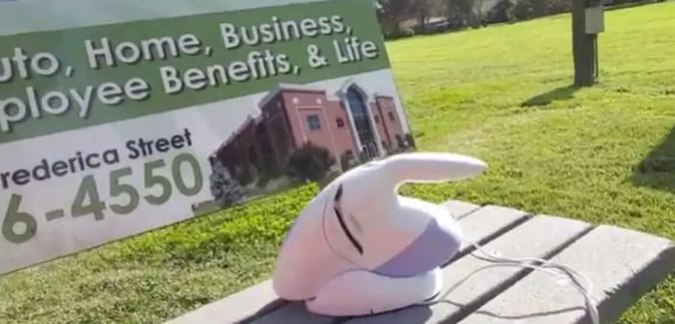 Does Anyone Know Who Left this Dustbuster at an Owensboro Bus Stop? [VIDEO]
