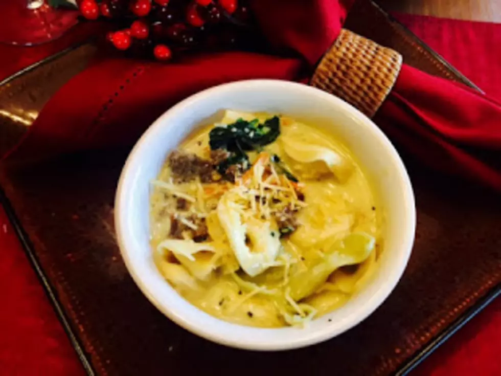 What’s Cookin’? Patty’s Creamy Tortellini Soup  [RECIPE]