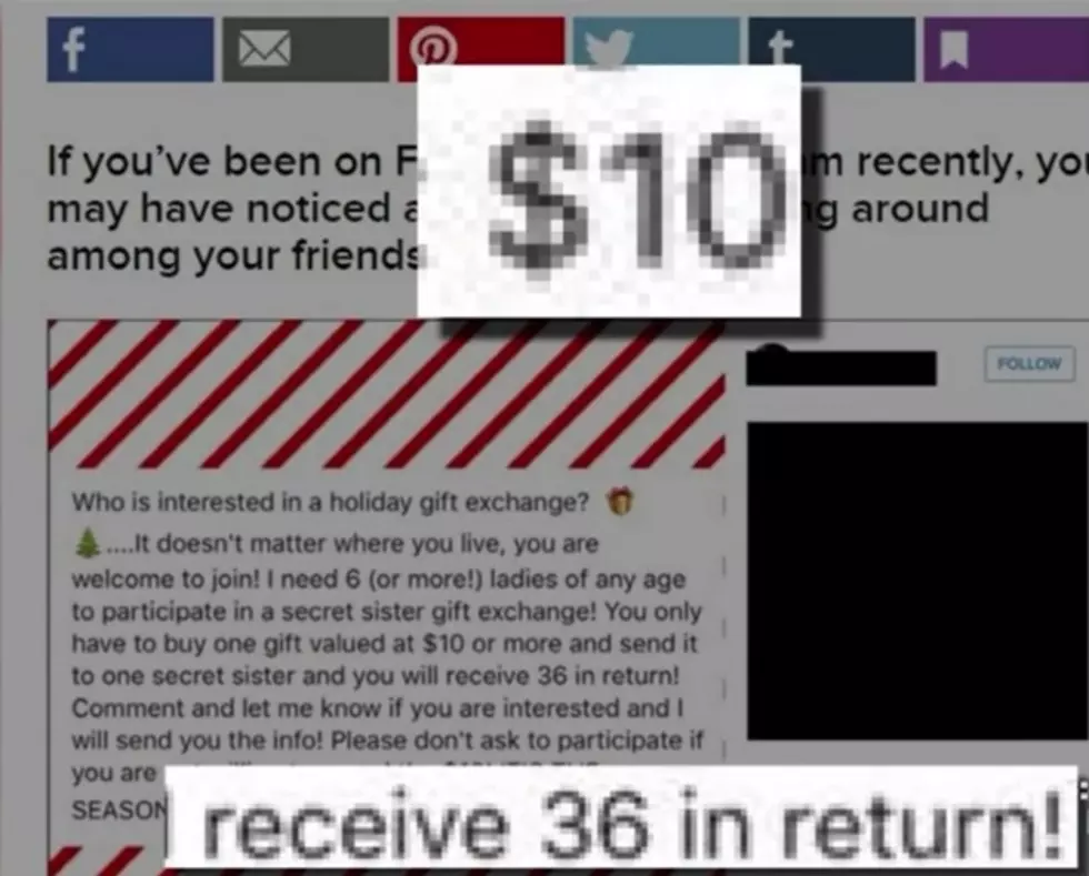 Facebook’s ‘Secret Sister Gift Exchange’ is a Scam and Illegal [VIDEO]