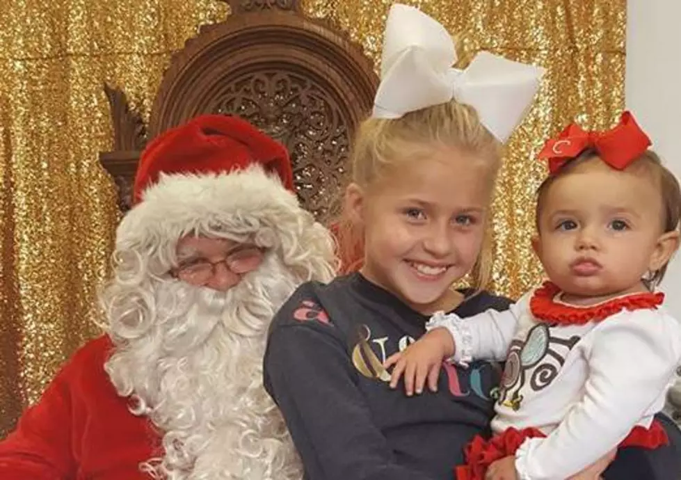 Angel&#8217;s Daughter Charlotte Visits with Santa&#8230;Well Sort Of [Photos]