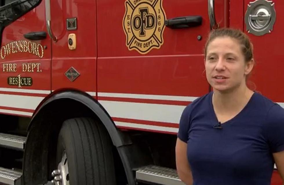 Congrats to Shannon Grayson, Owensboro’s First Female Firefighter [VIDEO]