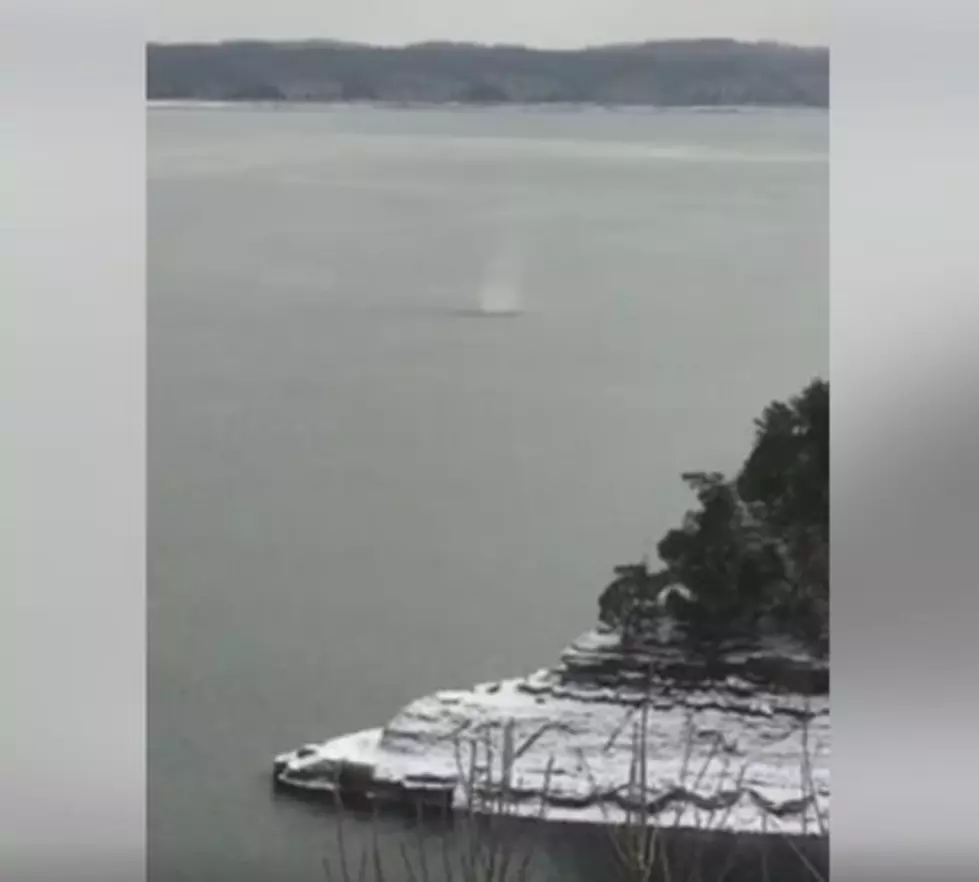 Rare Winter Water Spout Spotted in Kentucky [Video]