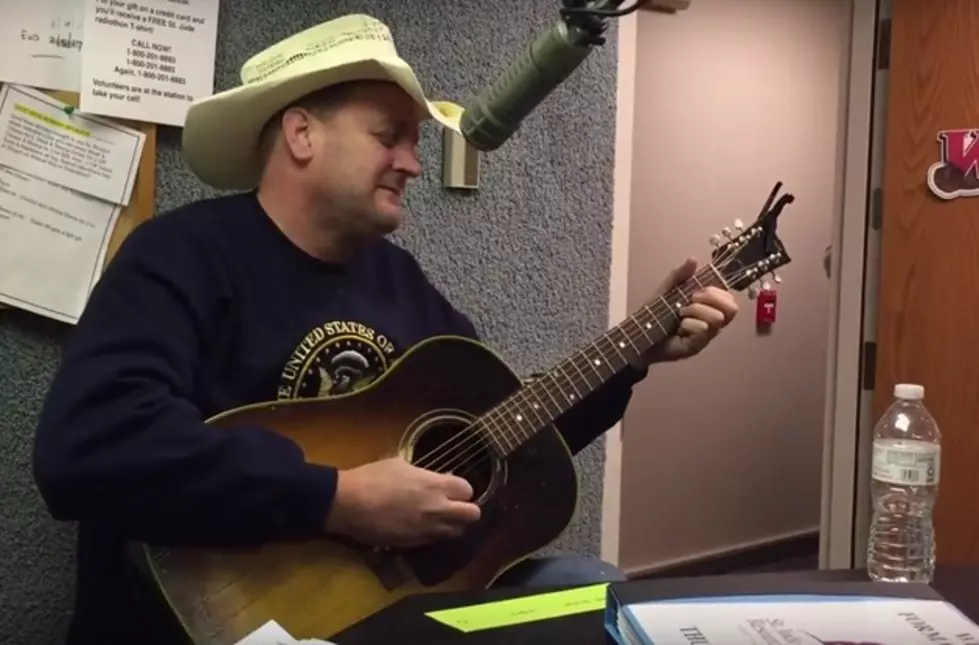 St. Jude Radiothon Highlights: Marty Brown Sings &#8216;Fishing with Jesus&#8217; [VIDEO]
