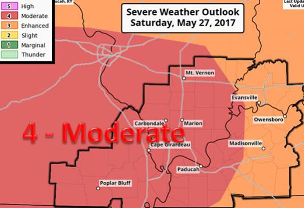 Tristate Faces Moderate Risk of Severe Weather Saturday [Forecast]