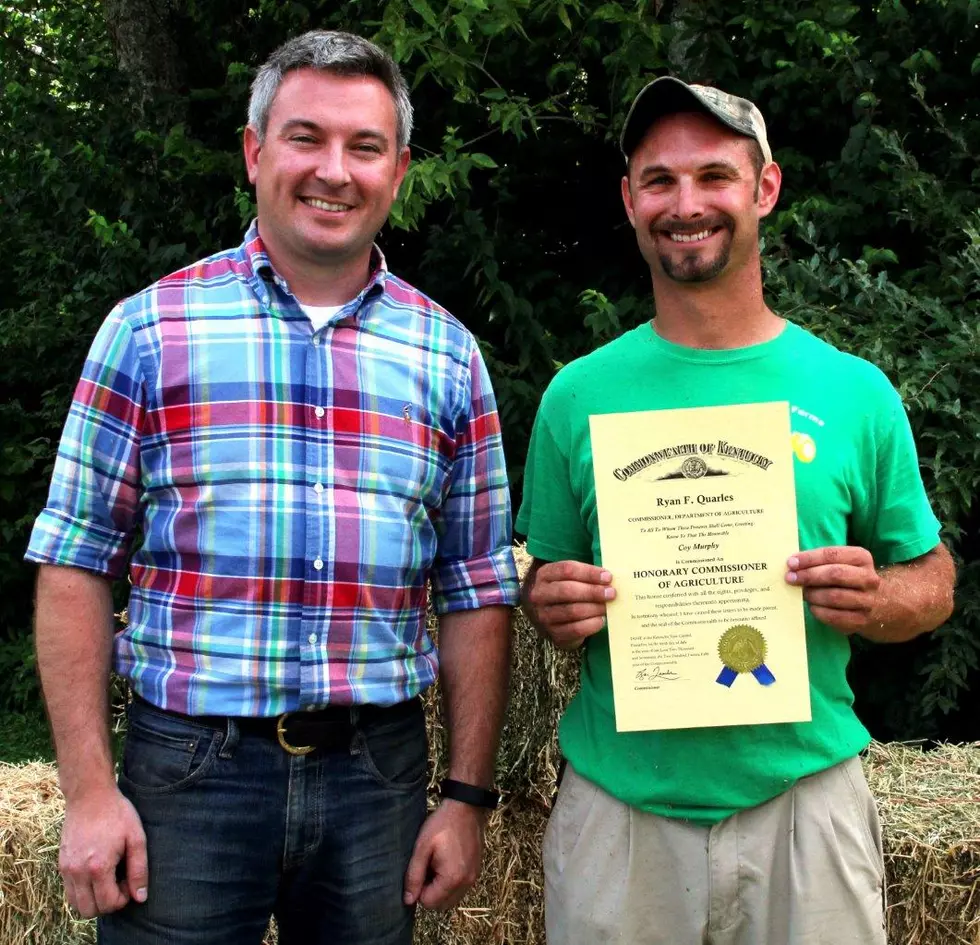 Daviess County’s Coy Murphy Named Honorary Ag Commissioner [Photo]