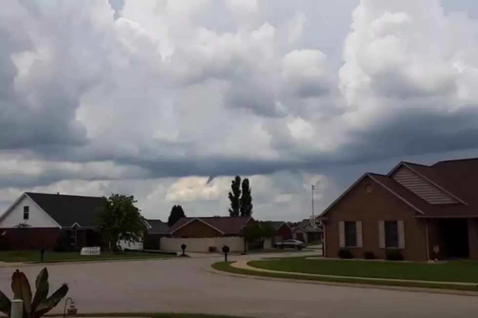 Did You See This Funnel Cloud Lookalike Yesterday? [VIDEO]