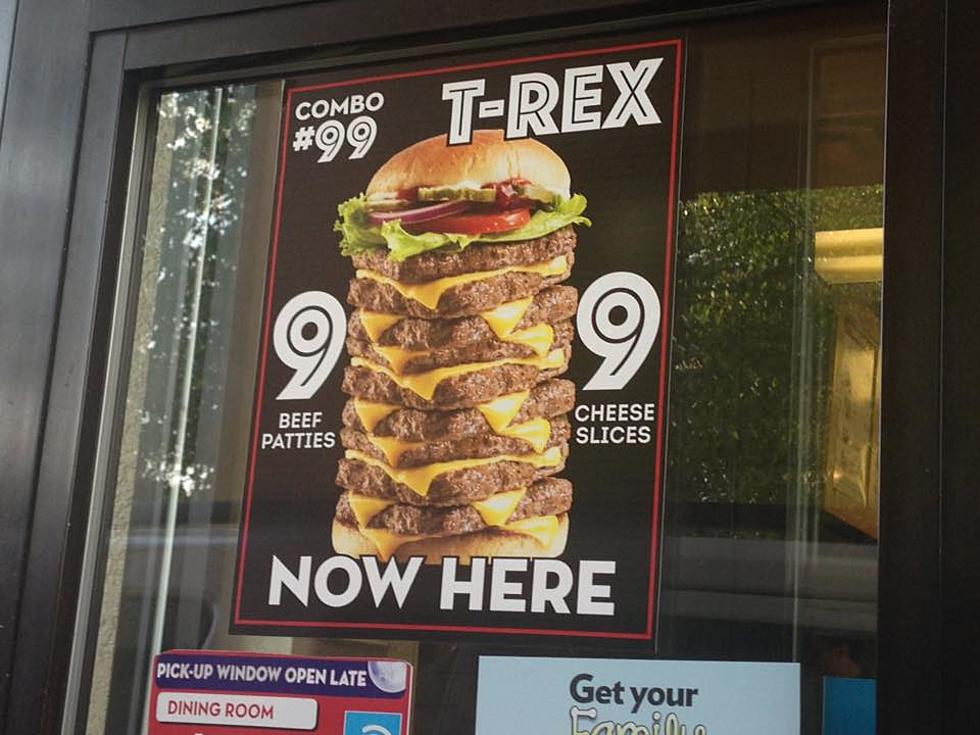 Wendy's T-Rex Burger
